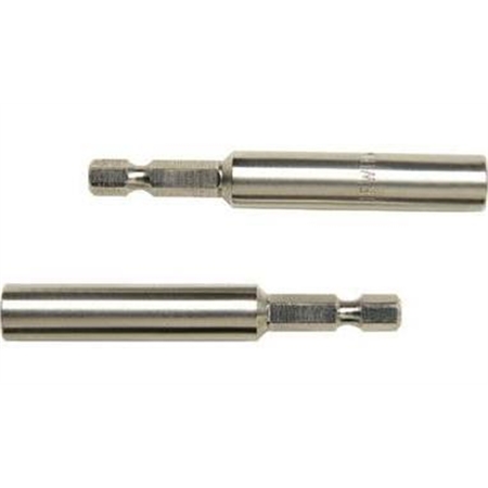IRWIN Magnetic Insert Bit Holder, for 1/4" Hex Bits, with C-Ring, 1/4" Hex Shank with Groove, 6" Long IWAF256B10